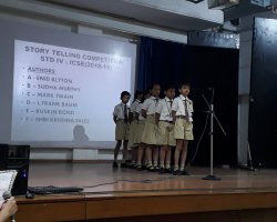 Std IV Story Telling Competition